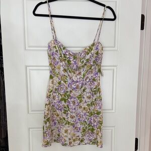 Sky to Moon Floral Dress